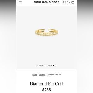 Ring Concierge Diamond Ear Cuff